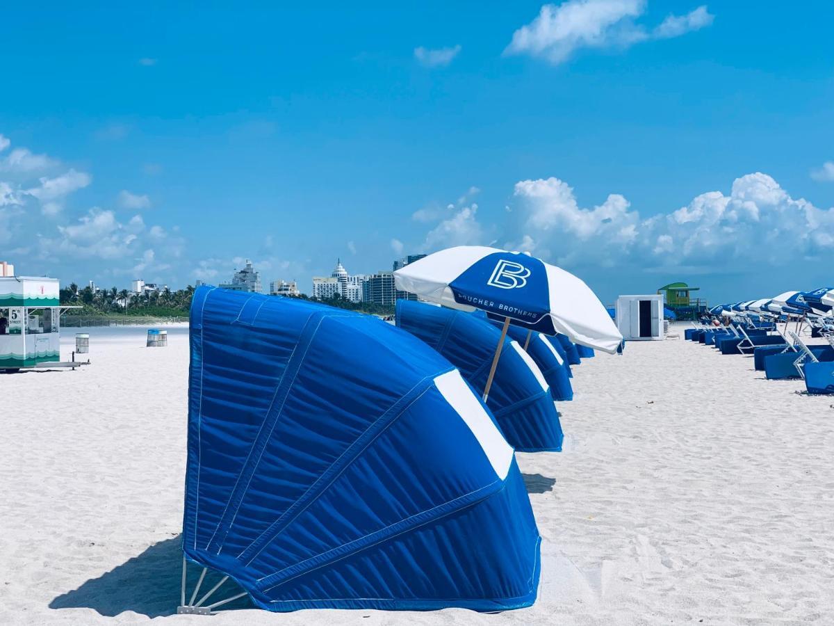 Beach -ocean- sky view charming studio Miami Beach Exteriör bild